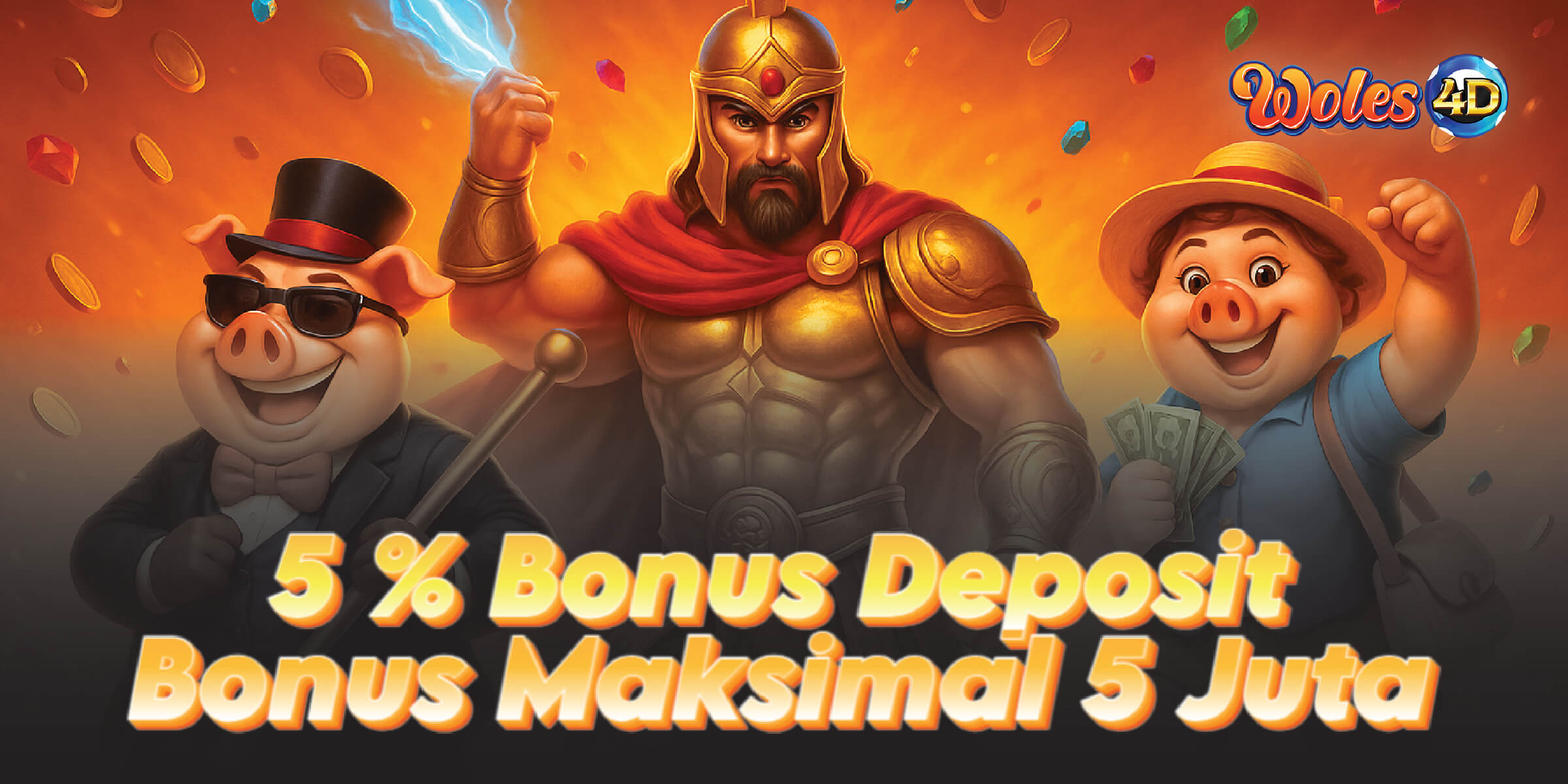 Bonus Deposit 5%